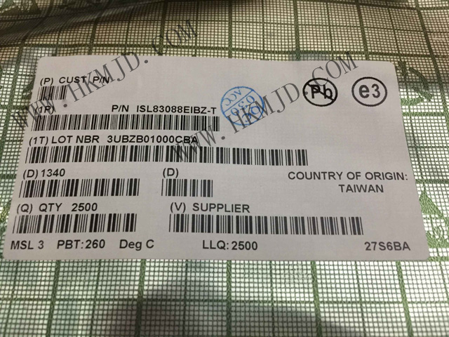 供應半，收發(fā)器 ISL83088E ISL83088EIBZ RS-422/RS-485 接口 IC