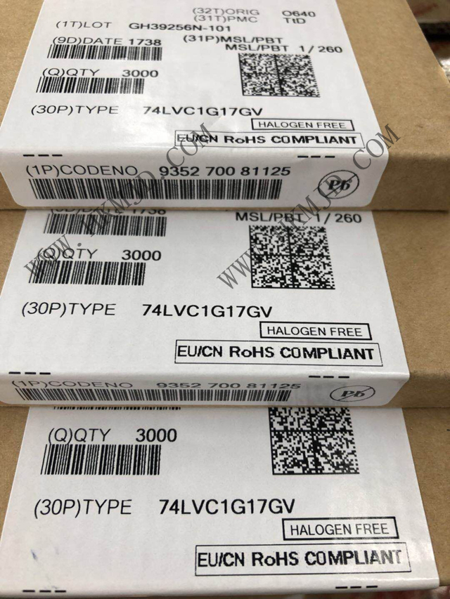 NXP 74LVC1G17GV 邏輯緩沖器，驅(qū)動(dòng)器，接收器，收發(fā)器
