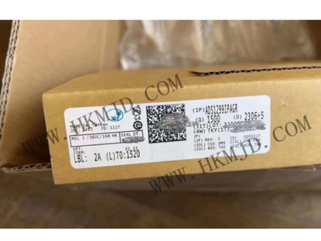 24位ADC ADS1299IPAGR 低噪聲、8 通道 模擬前端 – AFE 適用于生物電勢測量