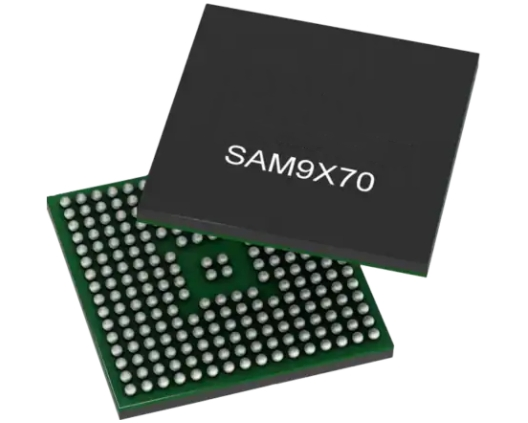 Microchip SAM9X75-I/4PB超低功耗微處理器（MPU） 、運(yùn)行頻率高達(dá)800MHz。