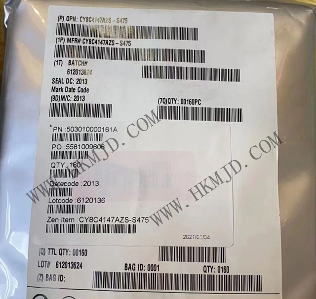 供應(yīng)32位單片機(jī) CY8C4147AZS-S475 汽車，AEC-Q100，PSOC? 4 CY8C4100S Plus 微控制器 IC