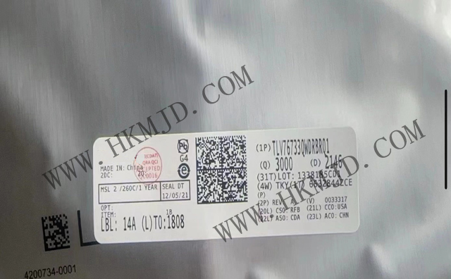 明佳達(dá)電子——[供應(yīng)] TLV76733QWDRBRQ1 (TI) 16V 線(xiàn)性低壓差（LDO）穩(wěn)壓器