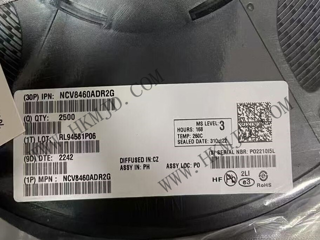 供應(yīng)[ON] NCV8460ADR2G 自保護(hù)高壓側(cè)驅(qū)動器，助力汽車與工業(yè)應(yīng)用
