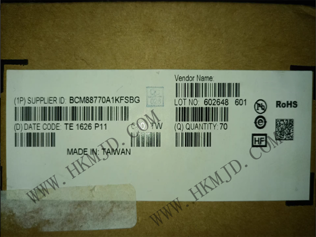 明佳達(dá)提供全新原裝 BCM88770A1KFSBG 現(xiàn)貨庫存，歡迎隨時聯(lián)系！