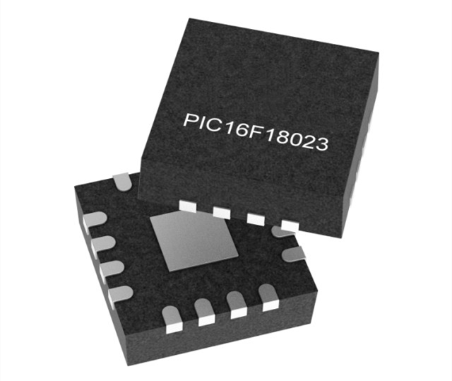 Microchip PIC16F18023-I/MG MCU：32MHz、8位PIC16F微控制器（3.5KB閃存）QFN-16