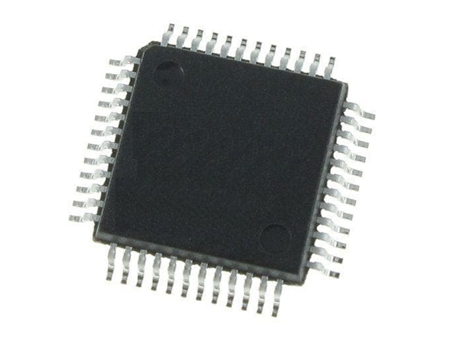 主流微控制器STM32F102CBT6：48 MHz CPU，具備USB FS