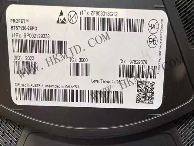 供應(yīng)Infineon BTS7120-2EPD智能高側(cè)電源開關(guān)，助力汽車與工業(yè)應(yīng)用升級