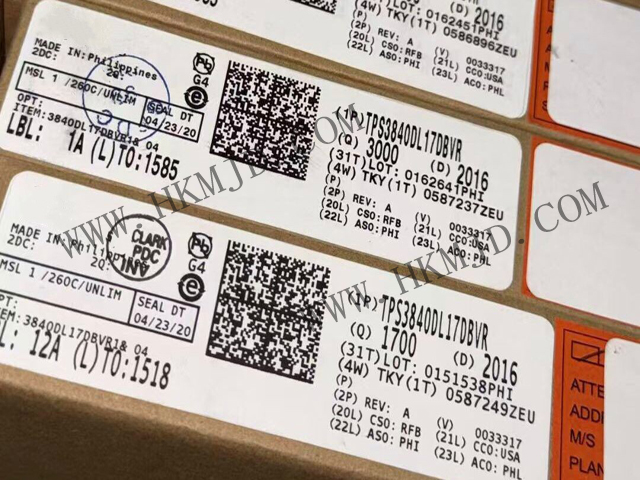 TI TPS3840DL17DBVR 高輸入電壓監(jiān)視器，帶 MR 和可編程延遲