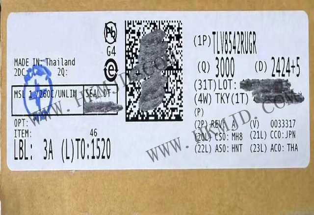 [供應(yīng) TI 放大器] TLV8542RUGR 500nA，RRIO 運(yùn)算放大器