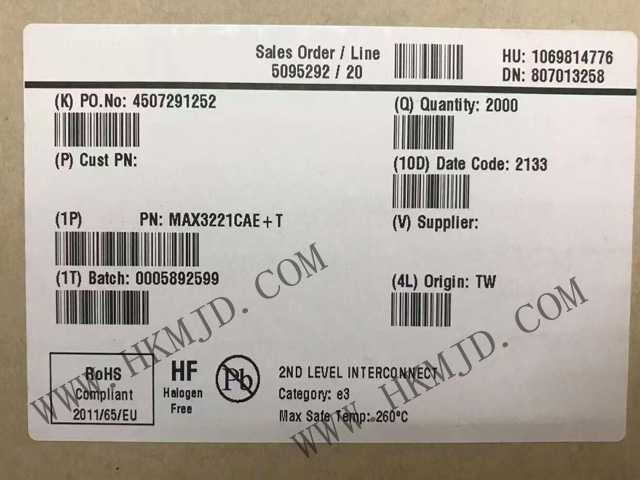 MAX3221CAE