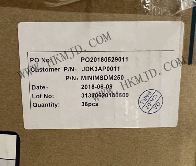 Amphenol Mini MSD 插頭 MINI-MSDM250 汽車連接器（帶 250 A 保險絲）
