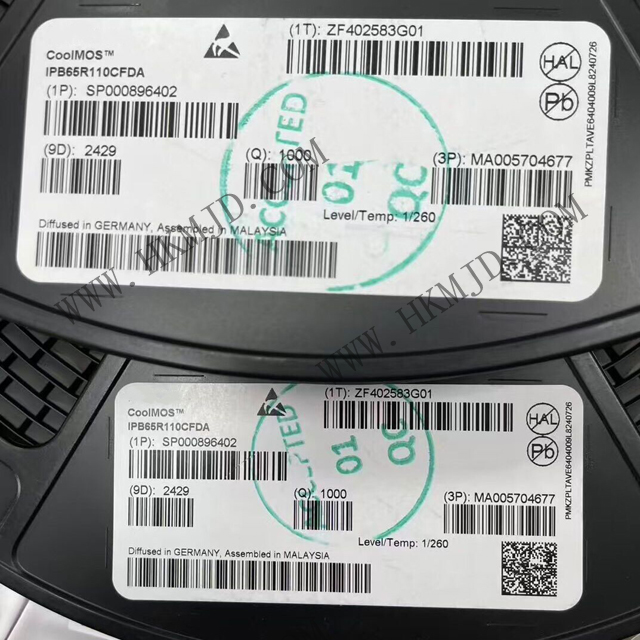 現(xiàn)貨供應(yīng) IPB65R110CFDA —— Infineon 650 V 汽車級 N 溝道 CoolMOS? CFDA MOSFET