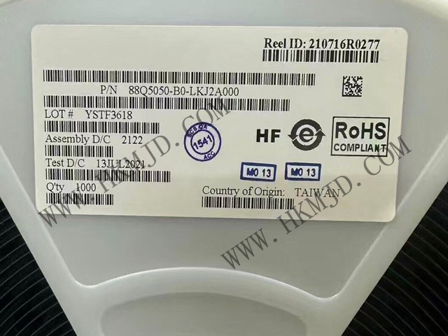 明佳達(dá)電子供應(yīng) 88Q5050-B0-LKJ2A000 汽車以太網(wǎng)交換機(jī)芯片