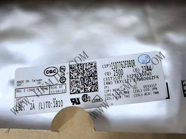 ISO7762FDBQR